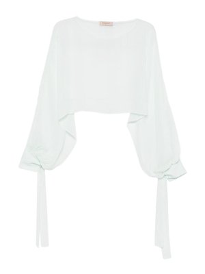 TWINSET: bluse - Blusa Azzurra