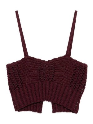 FORTE FORTE: Tops y camisetas sin mangas - Top - Rojo