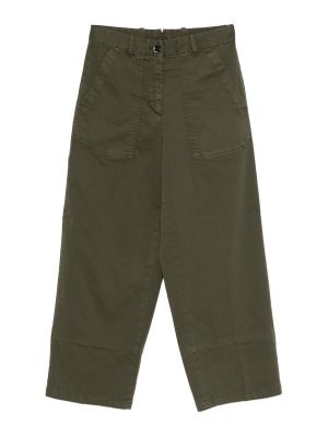NINE IN THE MORNING: casual jackets - Nancy Olive Green Trousers
