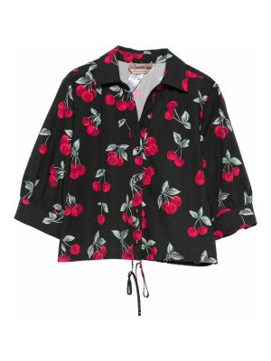 TWINSET: shirts - Black Shirt