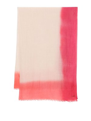 FALIERO SARTI: scarves - Cashmere Giudy Scarf With Colored Border