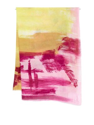 FALIERO SARTI: scarves - Multicolored Laerte Scarf