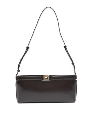 ELISABETTA FRANCHI: ショルダーバッグ - ショルダーバッグ - ブラウン