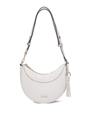 Liu Jo: shoulder bags - Medium Hobo Bag In Off-White
