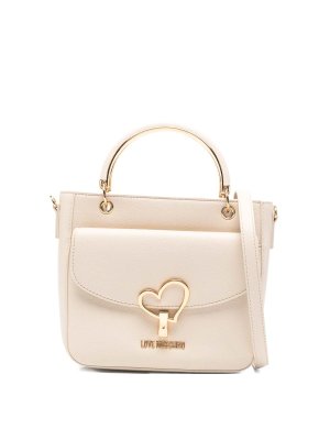 LOVE MOSCHINO: トートバッグ - トートバッグ - 白