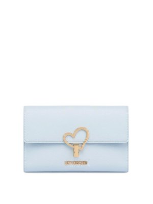 LOVE MOSCHINO: クロスボディバッグ - クロスボディバッグ - ライトブルー