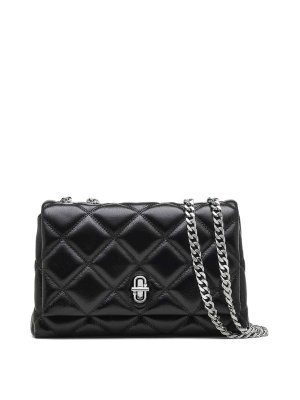 MARC JACOBS: shopper - Borsa Dual Slim In Pelle Nera