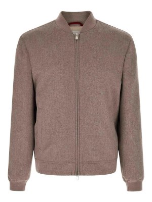 BRUNELLO CUCINELLI: Bombers - Bomber - Gris