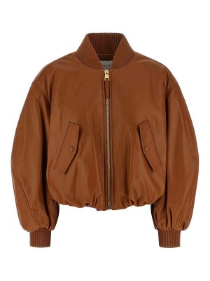 GIVENCHY: bombers - Cropped Bomber Jacket