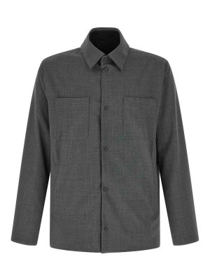 HERNO: casual jackets - Reversible Overshirt