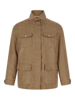 HERNO: maglia a collo alto e polo - Giacca da campo