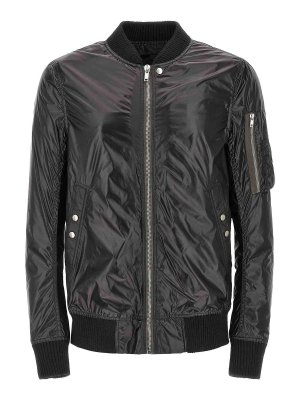 RICK OWENS: Chaquetas Bomber - Chaqueta Bomber - Negro