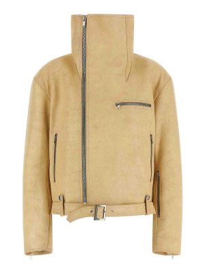 RICK OWENS: casual jackets - Biker Jumbo Stooges Jacket