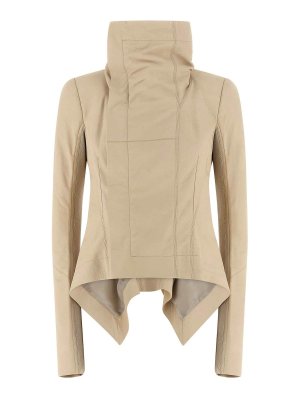 RICK OWENS: casual jackets - Naska Biker Jacket