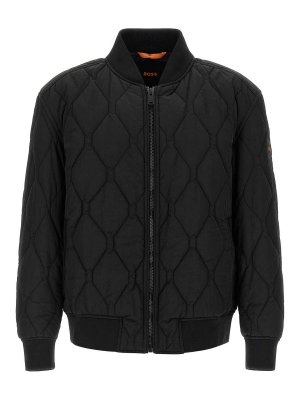 Hugo Boss: Chaquetas Bomber - Chaqueta Bomber - Negro