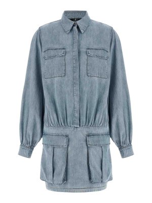 7 FOR ALL MANKIND: knee length dresses - Utility Dress