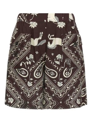 ALBERTO BIANI: pantaloni shorts - Bermuda con stampa Bandana