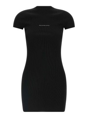 ALEXANDER WANG: knee length dresses - Logo Dress