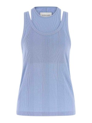 ARMARIUM: Tops y camisetas sin mangas - Top - Azul Claro