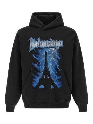 BALENCIAGA: Sweatshirts & Sweaters - Hoodie
