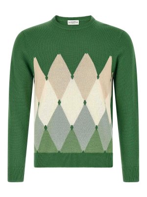 BALLANTYNE: crew necks - Argyle Sweater