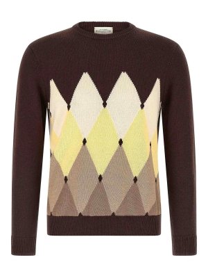 BALLANTYNE: crew necks - Argyle Sweater