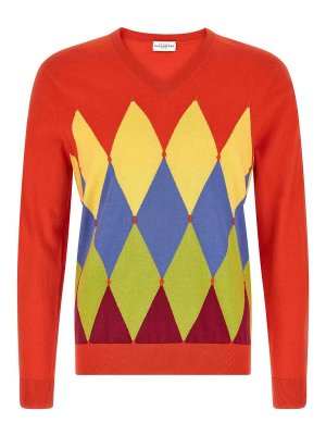 BALLANTYNE: crew necks - Argyle Sweater