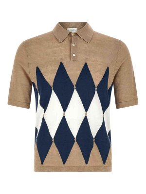 BALLANTYNE: Polos  - Polo - Beige