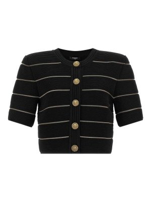 Balmain: cardigan - Cardigan corto