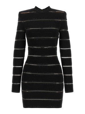 Balmain: knee length dresses - Bodycon Dress