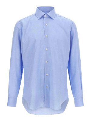 BARBA: Chemises - Chemise - Bleu Clair