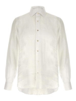 BORRIELLO NAPOLI: camicie - Camicia di lino