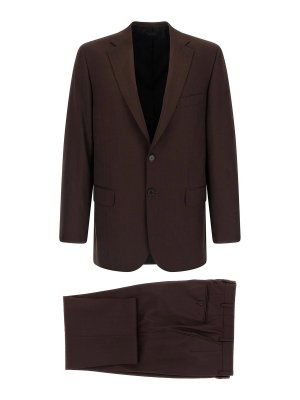 BRIONI: Vestidos media pierna - Vestido Midi - Marrón