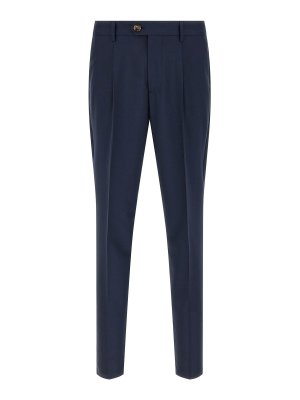 BRUNELLO CUCINELLI: casual trousers - Wool Canvas Pants