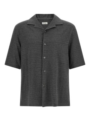 BRUNELLO CUCINELLI: Camisas - Camisa - Gris
