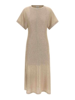 BRUNELLO CUCINELLI: knee length dresses - Sequin Dress