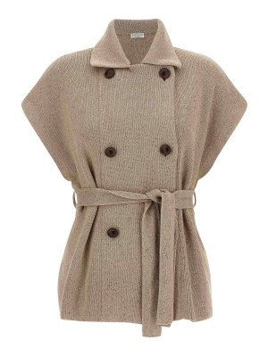 BRUNELLO CUCINELLI: Westen - Weste - Beige
