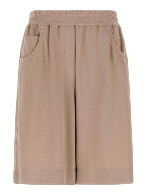 BRUNELLO CUCINELLI: Hosen Shorts - Shorts - Braun