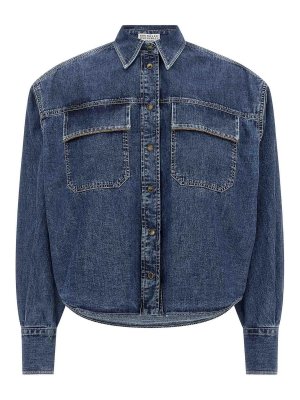 BRUNELLO CUCINELLI: Hemden - Hemd - Blau