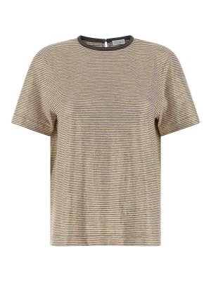 BRUNELLO CUCINELLI: T-shirts - T-Shirt - Bunt