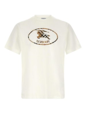 BURBERRY: Camisetas - Camiseta - Blanco