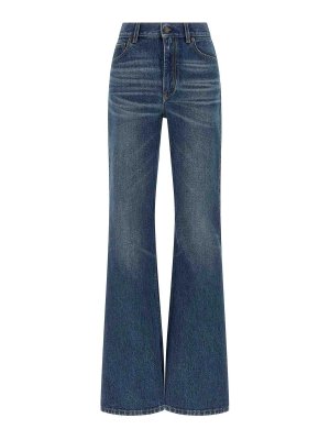 CHLOE': Jeans patte d'éléphant - Jean Évasé - Bleu