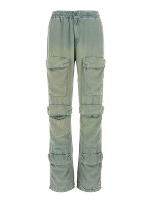 DIESEL: Jeans à jambe droite - Jean Droit - Bleu Clair