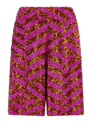 DRIES VAN NOTEN: トラウザーショーツ - ショートパンツ - マルチカラー