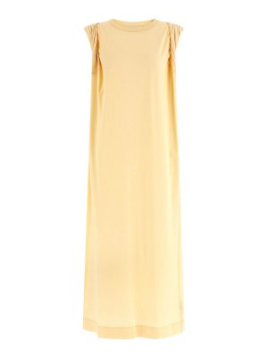 DRIES VAN NOTEN: Vestidos media pierna - Vestido Midi - Amarillo