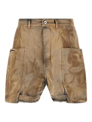 DRKSHDW: Trousers Shorts - Stefan Cargo Shorts