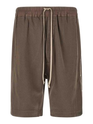 DRKSHDW: Trousers Shorts - Wide Pusher Short Bermuda Shorts