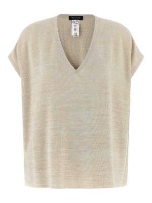 FABIANA FILIPPI: Pull col rond - Pull Col Rond - Or