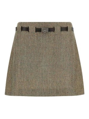 FERRAGAMO: ニーレングススカート＆ミディ丈 - 膝丈/ミディスカート - マルチカラー