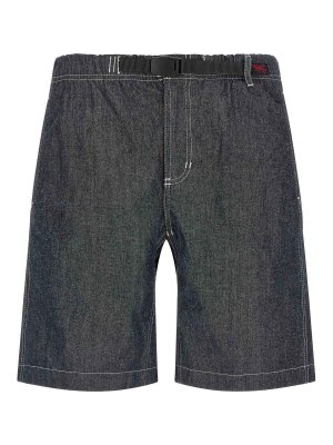 GRAMICCI: Trousers Shorts - Japanese Chambray Bermuda Shorts